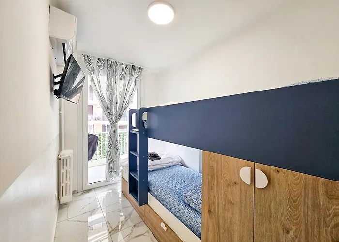 New Big Flat 8 Pers Ac Wifi Apartment *